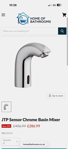 Just taps plus react - just,
