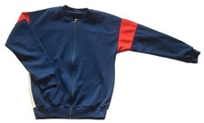 Vintage 80s Tracksuit Top Retro Golf Indie Sportswear X Small 34"