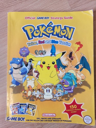 Pokemon gameboy strategy guide - gameboy,
