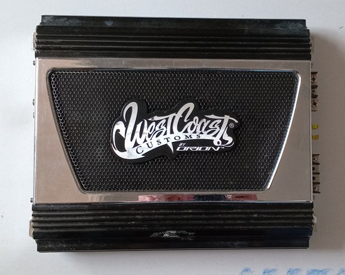 500 watt orion car - 500, amplifier