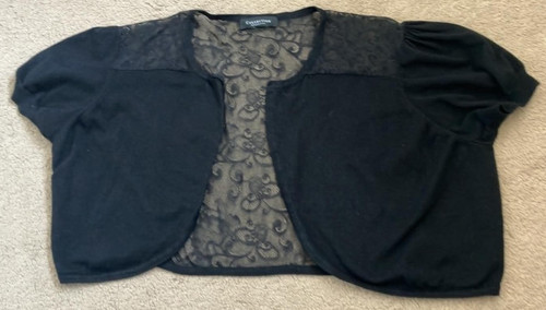 Debenhams black part lace