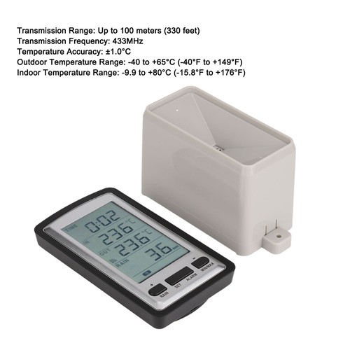 ɪdigital wireless rain meter - wireless,