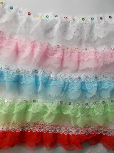 Triple layered pleat gathered - triple,