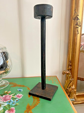 Vintage French Tall Black Wooden Display Hat Stand Country Home Unisex