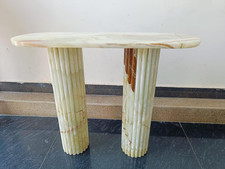 Cylinder Green Onyx Console