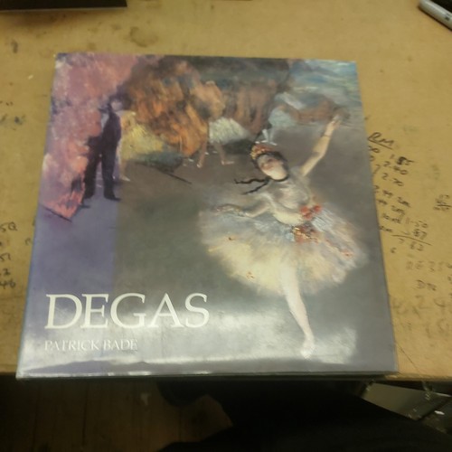 Degas hardcover patrick bade - degas,