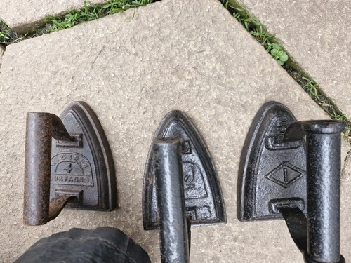 Antique cast iron sad - antique,