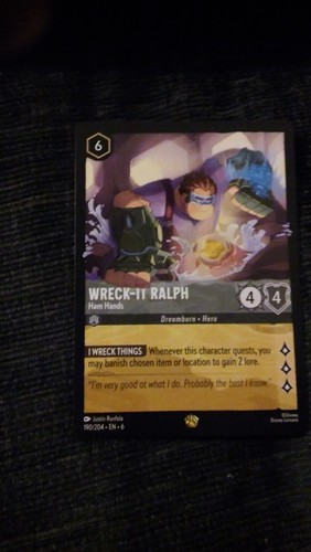 Legendary card wreck it - ,