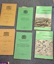 Job Lot of 6 British Regional Geology Books Paperbacks.
