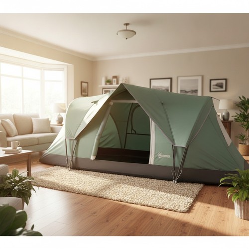 Camping tent man uv - camping,