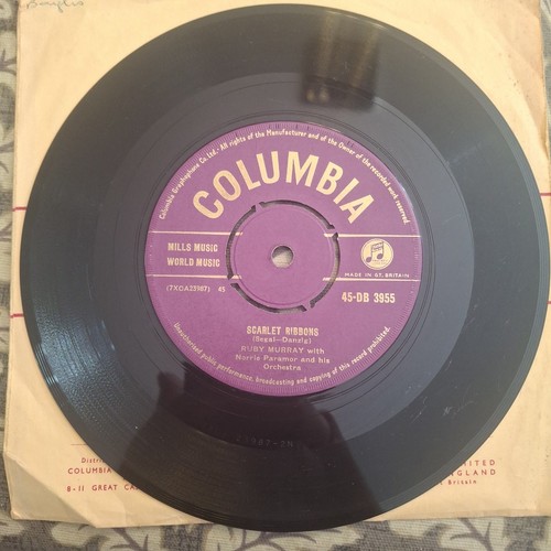 Ruby murray scarlet ribbons - "scarlet, ribbons"