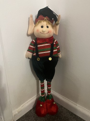 Christmas standing little boy