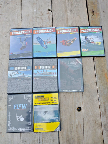 Kiteboarding dvds complete set - dvds,