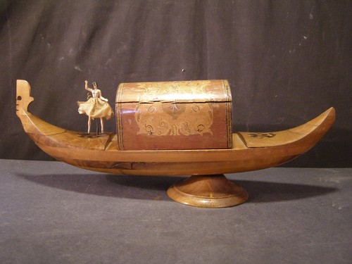Vtg gondola boat ship music - gondola,