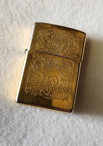 Vintage zippo 1996 western - zippo,