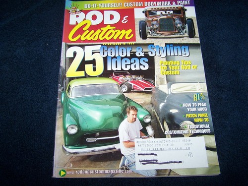 Rod customs magazine - &, hot