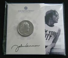 2025 John Lennon UK £5 Five Pound BU Coin Royal Mint Sealed Pack - in stock