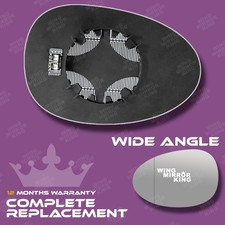 Right side Wide Angle mirror glass for ORA Funky Cat 2021-2024 Heated