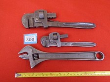 BAHCO Adjustable Spanner & 2 x