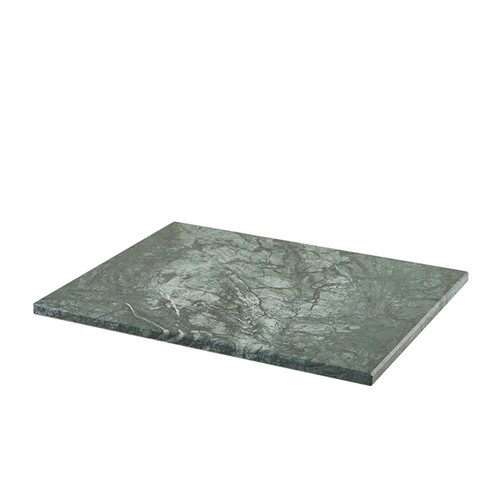Genware green marble serving - marble,