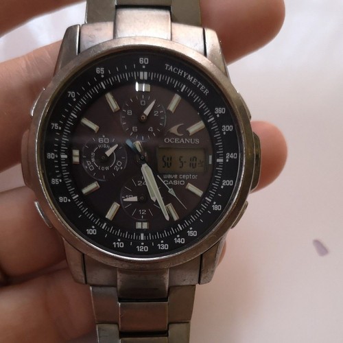 Casio oceanus ocw 500tdj wave - oceanus,