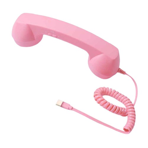 Retro phone handset - retro,