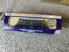 Dapol N Gauge Hymek D7011 ND-084D BR Blue Full Yellow Front