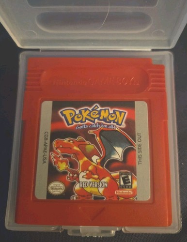 Pokemon red version game boy - pokemon,