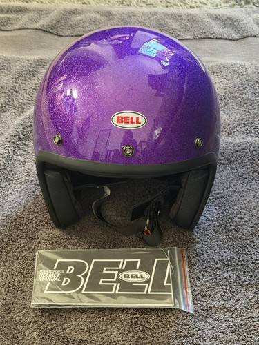 Bell open face flake - flake, purple