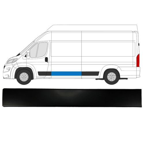 Side trim for fiat ducato - side,