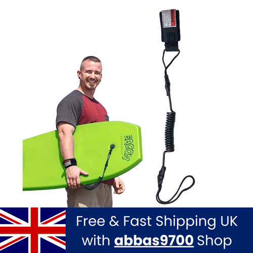 Premium coiled bodyboard - bodyboard, leash