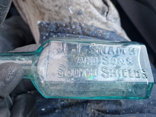 Old glass bottles - 1,
