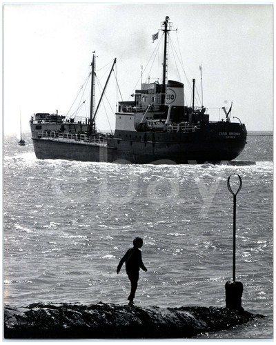 Esso brixham coastal tanker - esso,