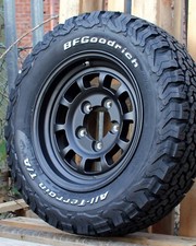 HIGH PEAK J-01 WHEEL & TYRE PACKAGE FOR SUZUKI JIMNY (2018+) MATTE BLACK