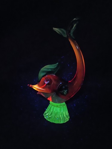 Vintage murano glass fish - vintage,