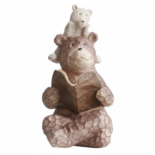 Resin bear ornament ideal - bear, gift