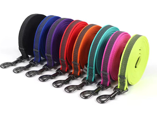 Dog leash lead latex silk - lead,
