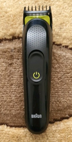 Braun model 5513 beard - model, and