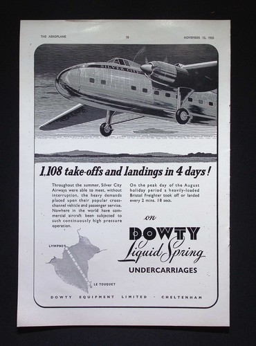 Original 1953 advert dowty - original,