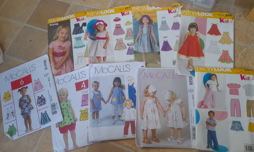 Girls toddler sewing - toddler, patterns