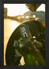 Motorcycle Exhaust Close-up