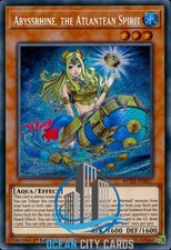 Yugioh Abyssrhine, The Atlantean Spirit ROTA-EN017 Secret Rare 1st Ed