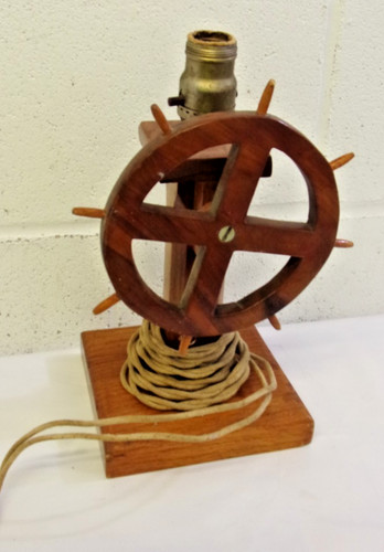 Antique desk lamp nautical - ,