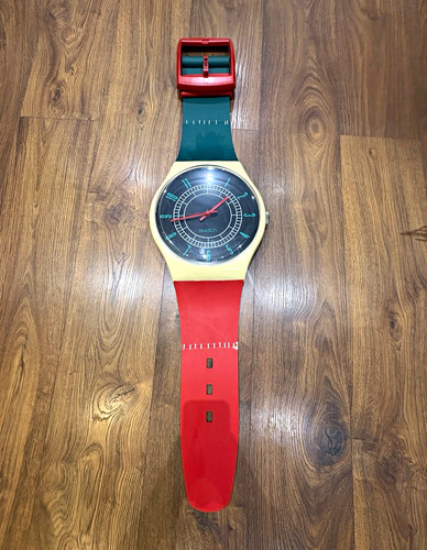 Swatch analogue quartz battery - analogue,