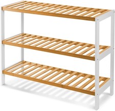 KEPLIN Bamboo Shoe Rack, Easy