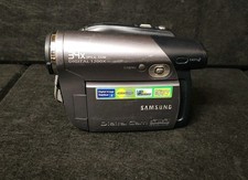 Samsung DVD Camcorder VP-DC172W Handheld CCD Sensor Vintage TESTED 