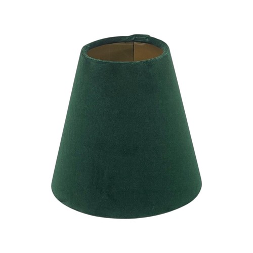 Lampshade forest green velvet - lampshade,