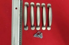 METAL CUPBOARD / DRAWER HANDLES, PEWTER EFFECT (mp)