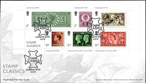 2019 fdc stamp classics to - gb,