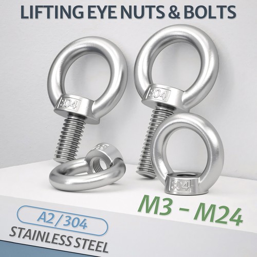Lifting eye nuts - lifting, bolts